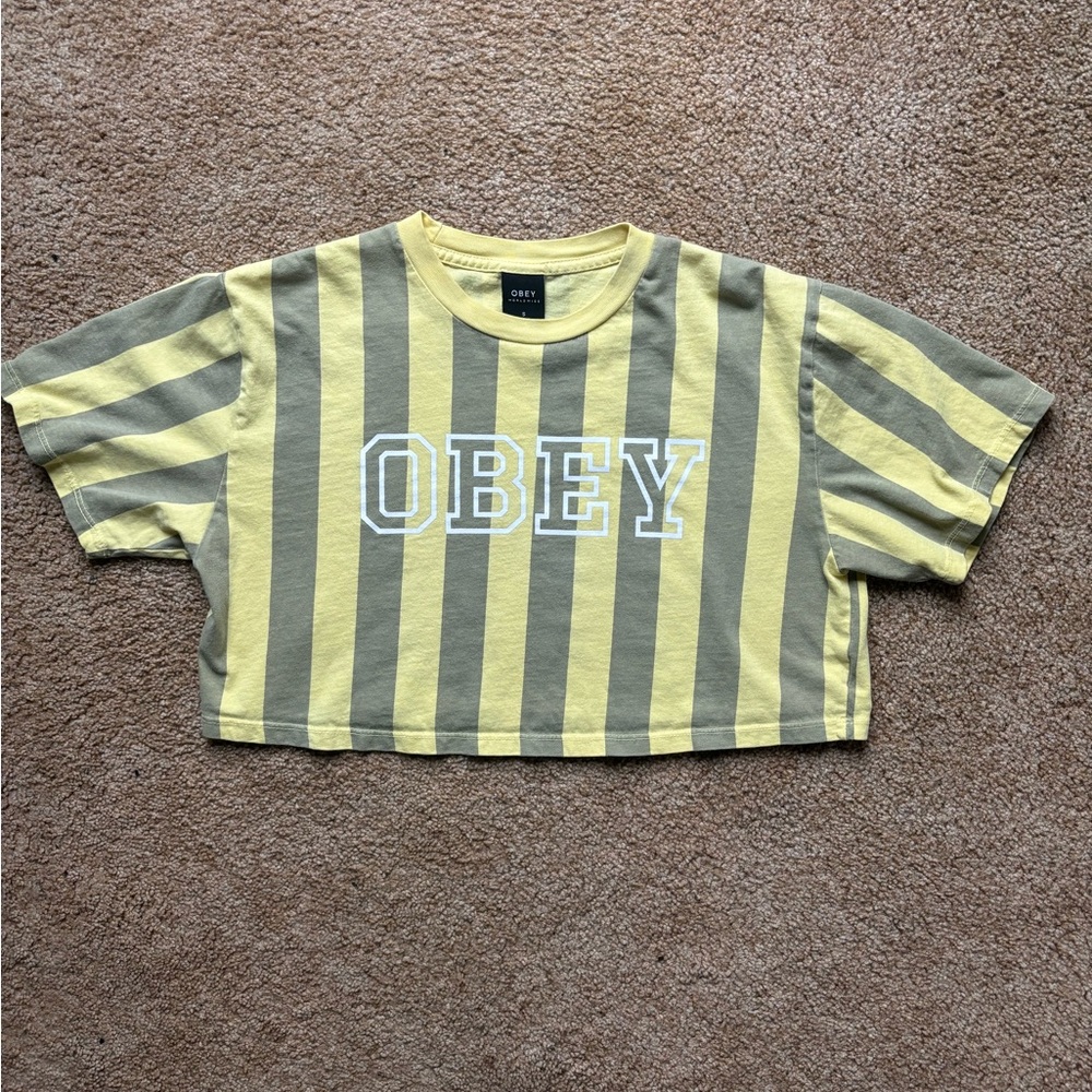 obey crop top